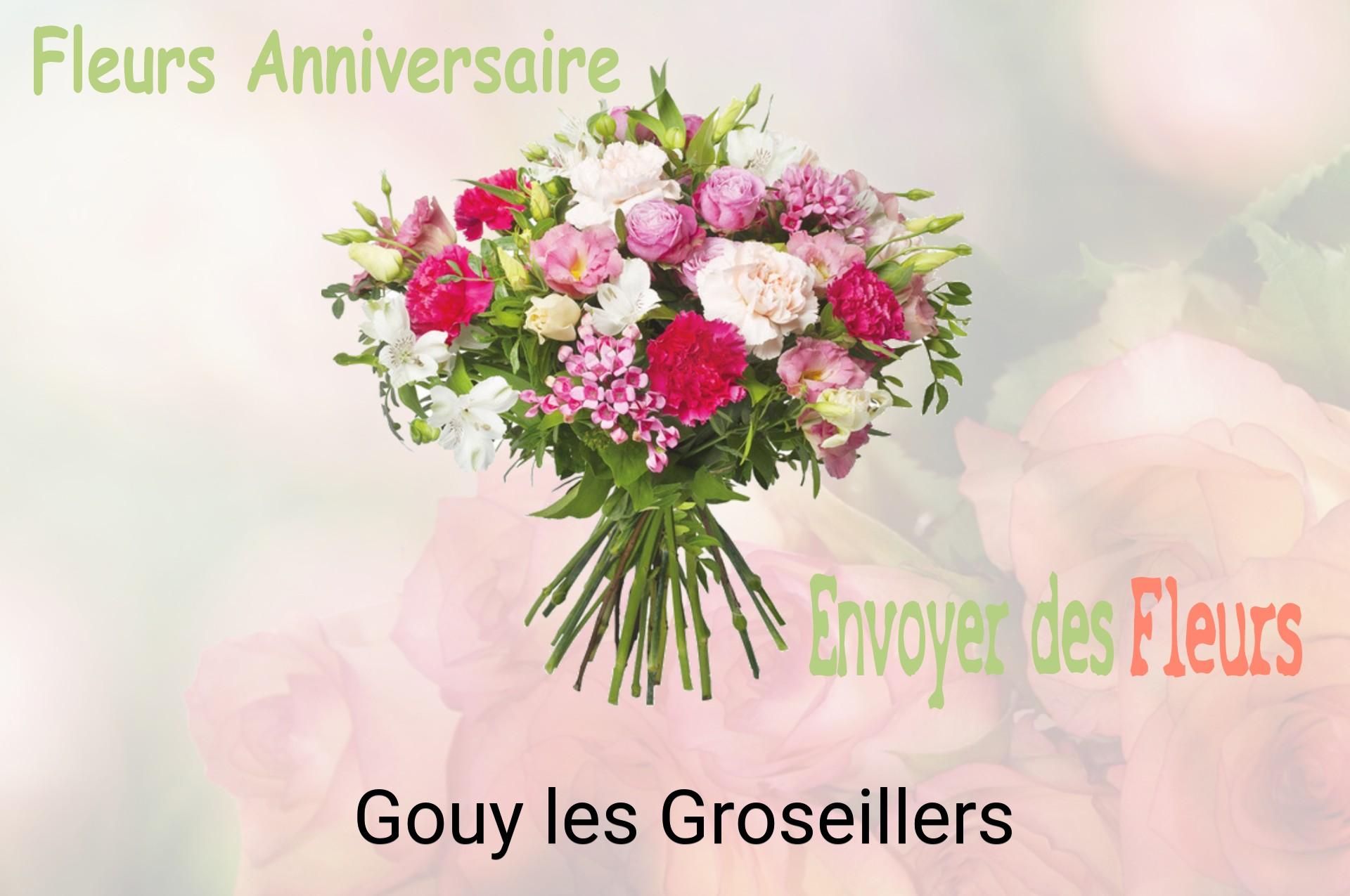 Bouquet de fleurs d’anniversaire livré à Gouy-les-Groseillers